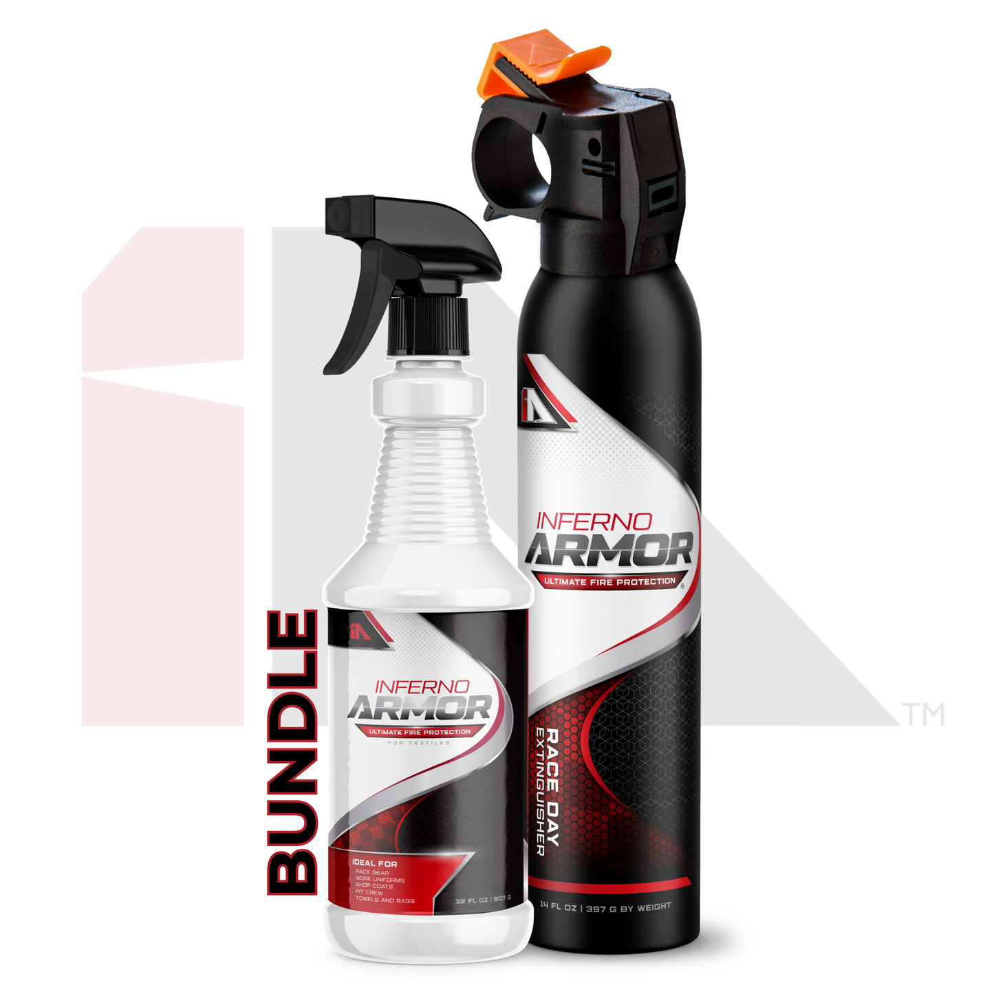 Inferno Armor Textile Prevention Spray & Raceday Extinguishment Bundle